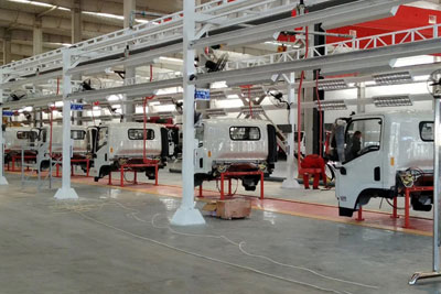 Customer on the site