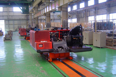 Customer on the site