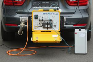 Automotive testing and inspection device