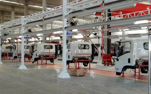 Cargo Truck Manufacturing Assembly
